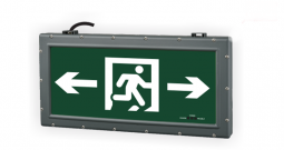 What is the difference between an intelligent fire evacuation system and an ordinary emergency light?